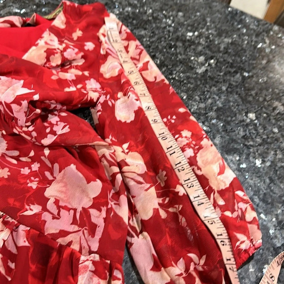 Melonie T 3/4 Sleeve Floral Maxi Dress - Picture 8 of 11